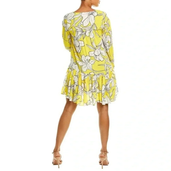 Walter Baker Womens Lilith Dress, Yellow NWT size XS - Picture 2 of 7